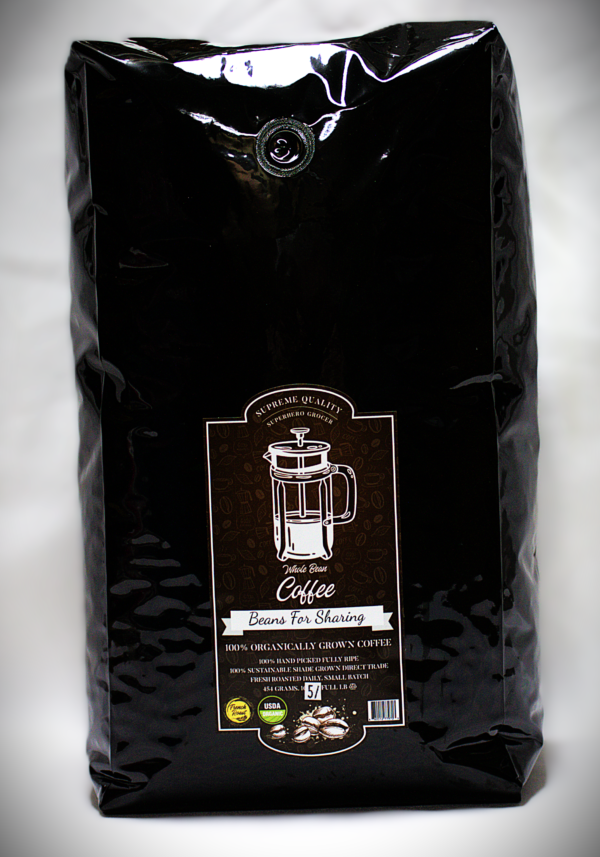 Organic Fresh Ground Coffee Medium Roast 5lb