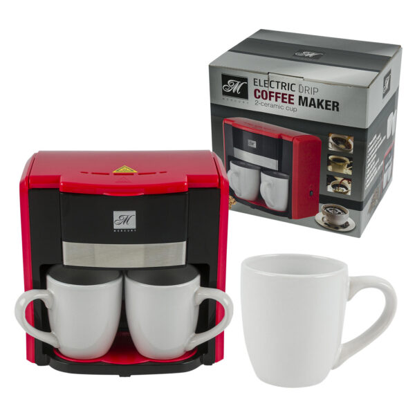 Coffee Brewer W/ 2 ceramic cups