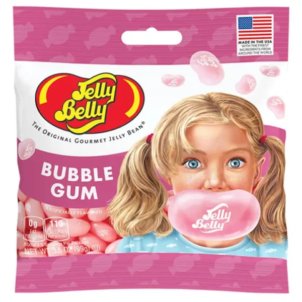 Jelly Belly Pink Bubble Gum