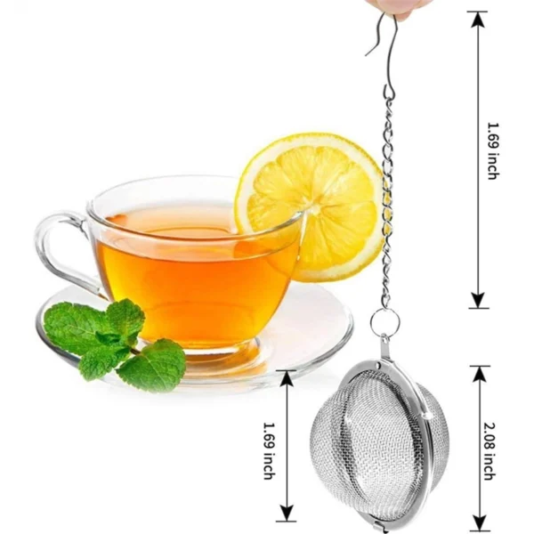 Tea Ball Stainless Steel - Image 2
