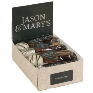 Chocolate Cookie Trio!!! milk,dark & white.