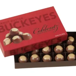 Chocolate Buckeyes 15ct brightly Gift Boxed
