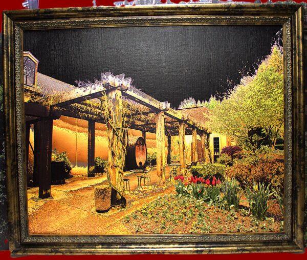 Digitalized Photo on Canvas 34"29"