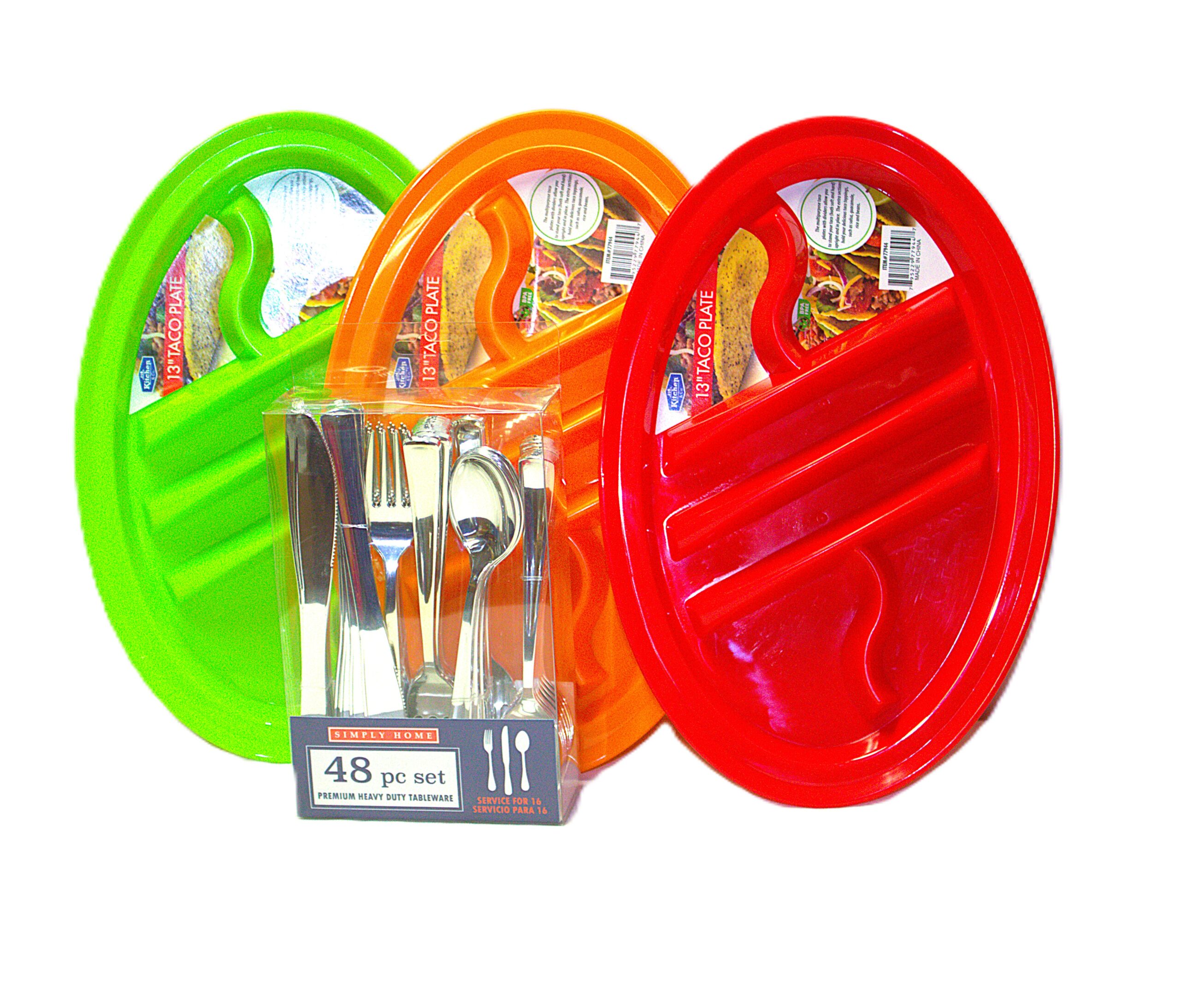 2026-54 piece March Taco Party bargain bundle